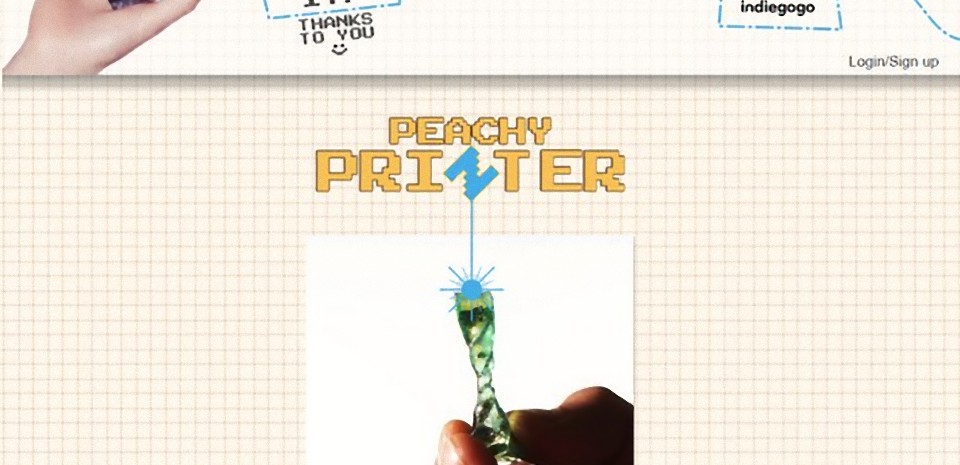 Peachy Printer, l'imprimante 3D pas chère et révolutionnaire