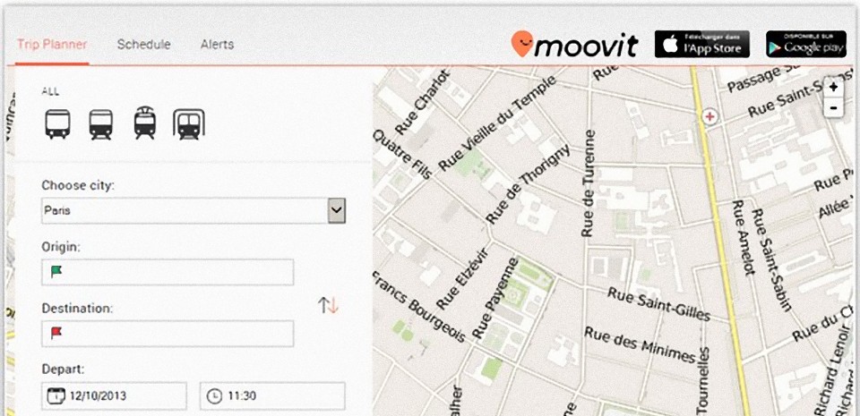 Moovit, l'application collaborative pour les transports en commun