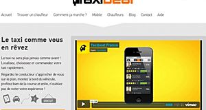 Taxibeat's smartphone app, you choose your taxi driver