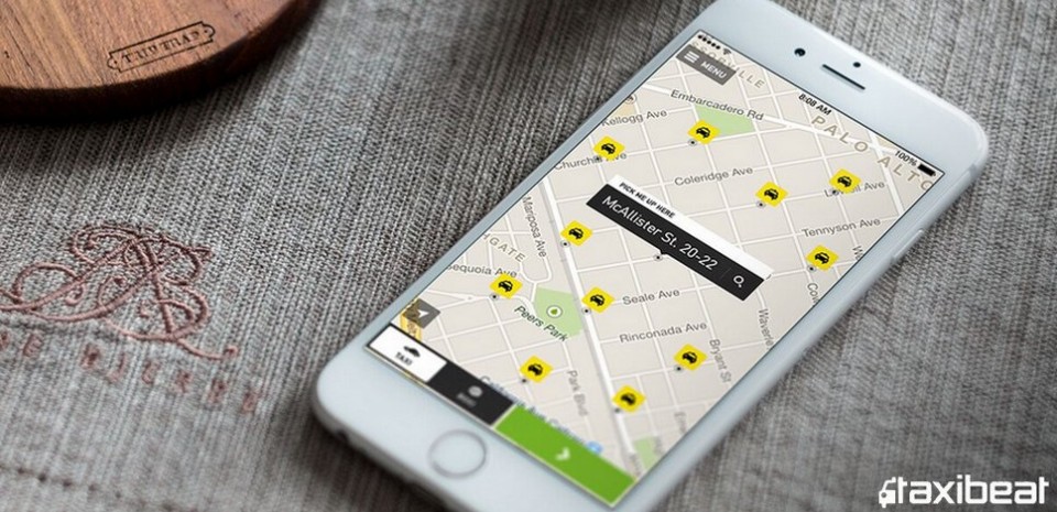 Taxibeat's smartphone app, you choose your taxi driver