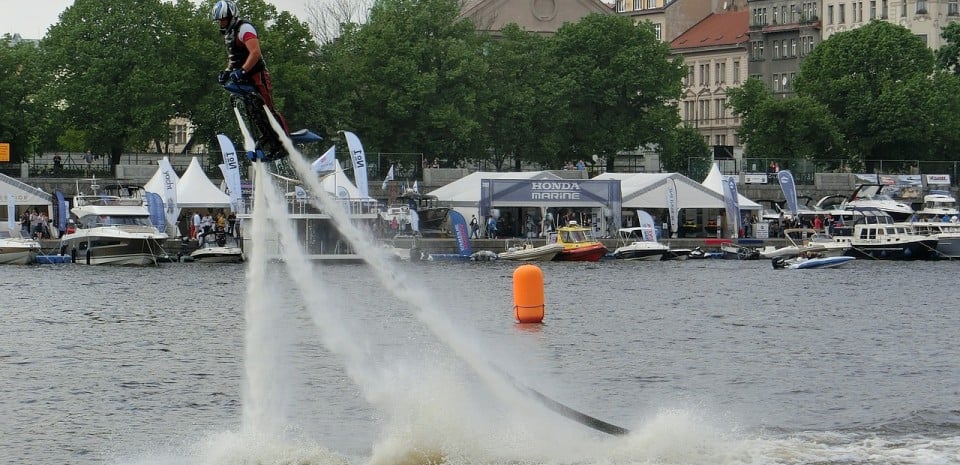 The first FlyBoard World Cup Championships in Doha 
